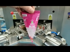 เครื่องบรรจุของเหลวซอสมะเขือเทศลูกสูบซอสพริกขนาดเล็กบรรจุปริมาตร