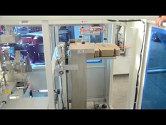 เครื่องทากาวโฟลเดอร์เทปลูกฟูก เครื่อง Erector เครื่องซีลกล่องกาวร้อนละลาย