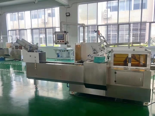 เครื่องบรรจุกล่องอัตโนมัติหัวเข็มขัดด้านล่าง 1kw เครื่องบรรจุกล่อง