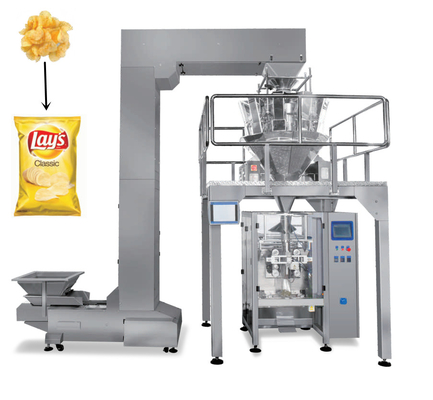 PE Bag เครื่องบรรจุอัตโนมัติชั่งน้ำหนัก Dosing Sealing Machine