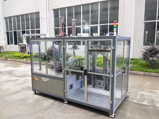 เครื่องบรรจุกล่องลูกฟูกอัตโนมัติ 3 ชั้น PLC