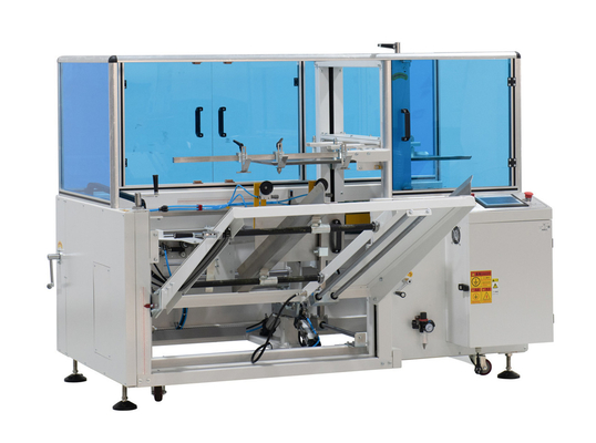 ถาด เทป ลูกฟูก โฟลเดอร์ Gluer เครื่อง Erector เครื่องปิดผนึกกล่องกาวร้อนละลาย