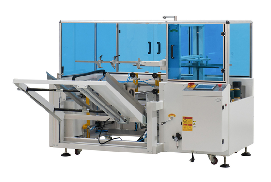 ถาด เทป ลูกฟูก โฟลเดอร์ Gluer เครื่อง Erector เครื่องปิดผนึกกล่องกาวร้อนละลาย