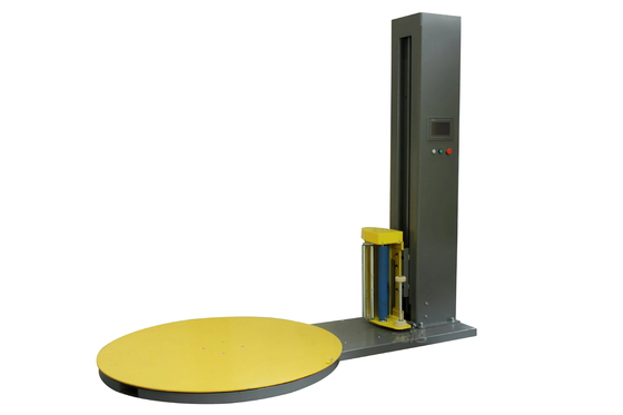 8HP เครื่องบรรจุกล่องอัตโนมัติม้วนม้วนฟิล์ม LLDPE เครื่องพันพาเลท