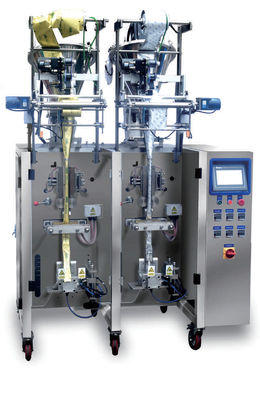 เครื่องบรรจุผงแนวตั้ง Masala ขนาด 0-330 มล. เส้นคู่ขนาดเล็ก