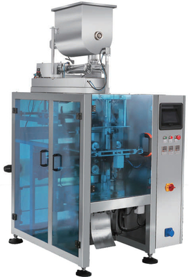 HMI เครื่องบรรจุของเหลวอัตโนมัติ ซอสน้ำผลไม้ เครื่องบรรจุน้ำขนาดกลาง