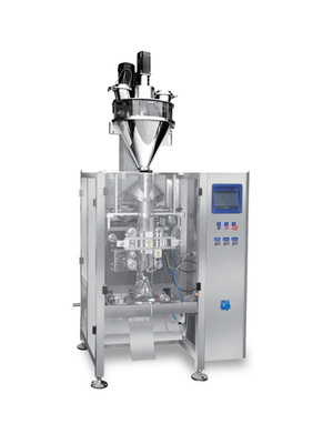 100g - 5kg เครื่องบรรจุผงแนวตั้งฟิล์มแนวตั้ง Flow Pack Machine
