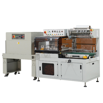 กล่องขนาดเล็ก PVC Heat Seal Shrink Wrap Machine PE POF กล่องบรรจุภัณฑ์