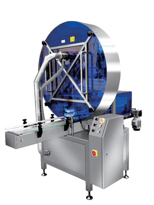 เครื่องบรรจุผงแบบเส้นตรงอัตโนมัติ Auger Filling Capping Machine