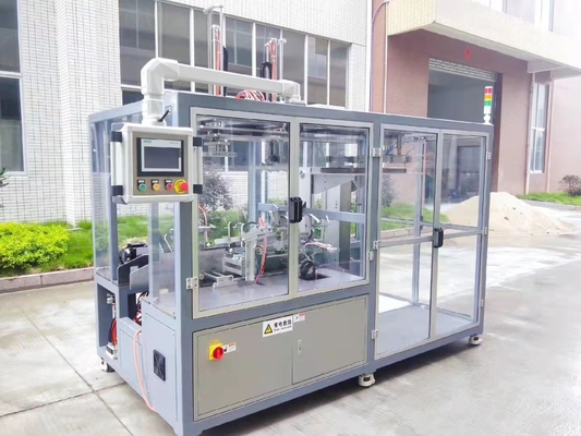 เครื่องบรรจุกล่องอัตโนมัติแบบพับพนังเครื่องผลิตกล่องลูกฟูก