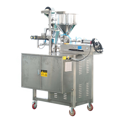เครื่องบรรจุของเหลวแนวตั้งแบบปริมาตรอัตโนมัติ PLC Flow Sachet Sauce Small Size
